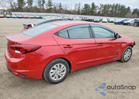 2019 Hyundai Elantra Se z USA, uszkodzony, nr VIN 5NPD74LF5KH479767